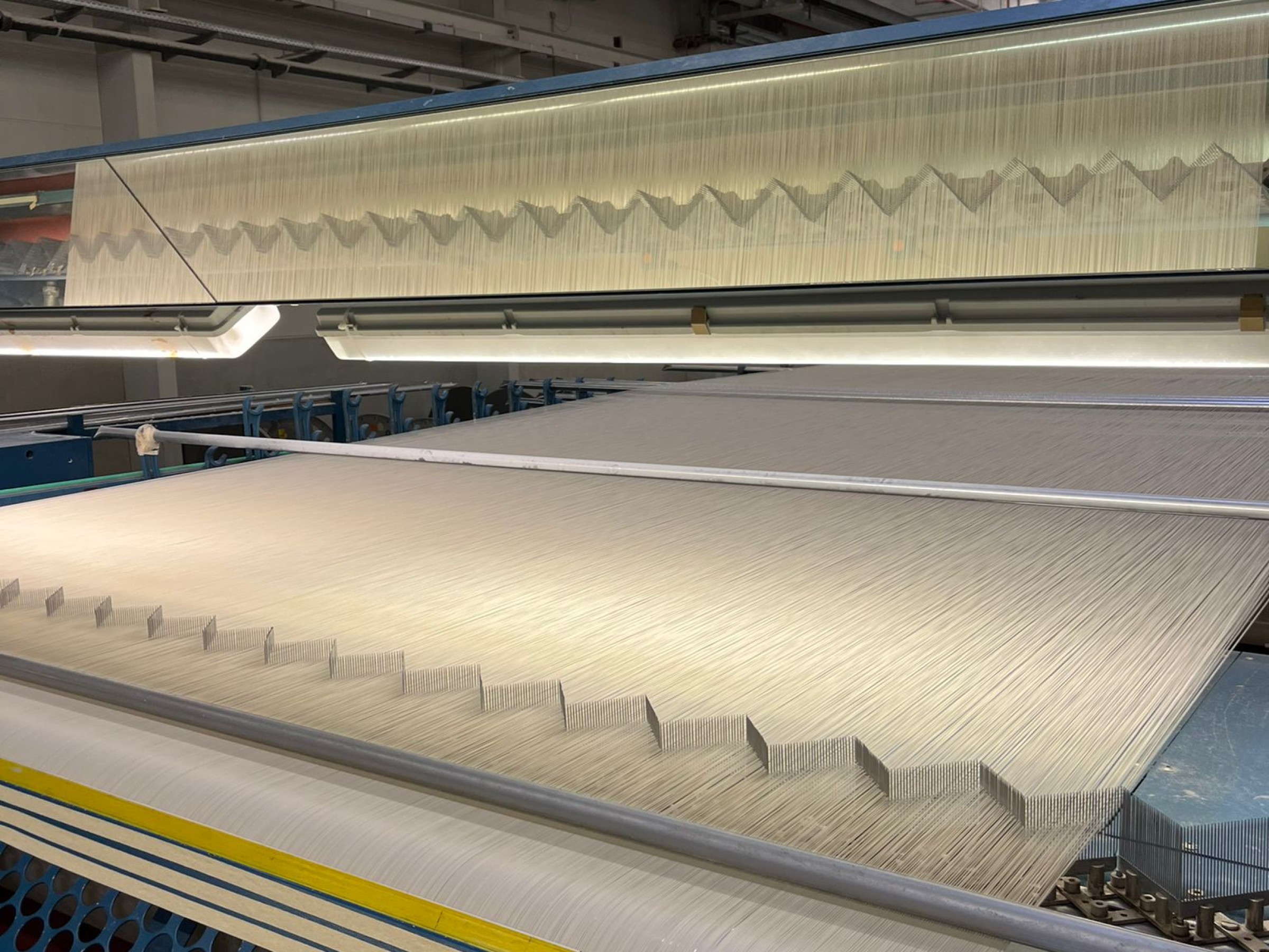 Karl Mayer Direct Warper and Benninger-Zell Sizing Machine