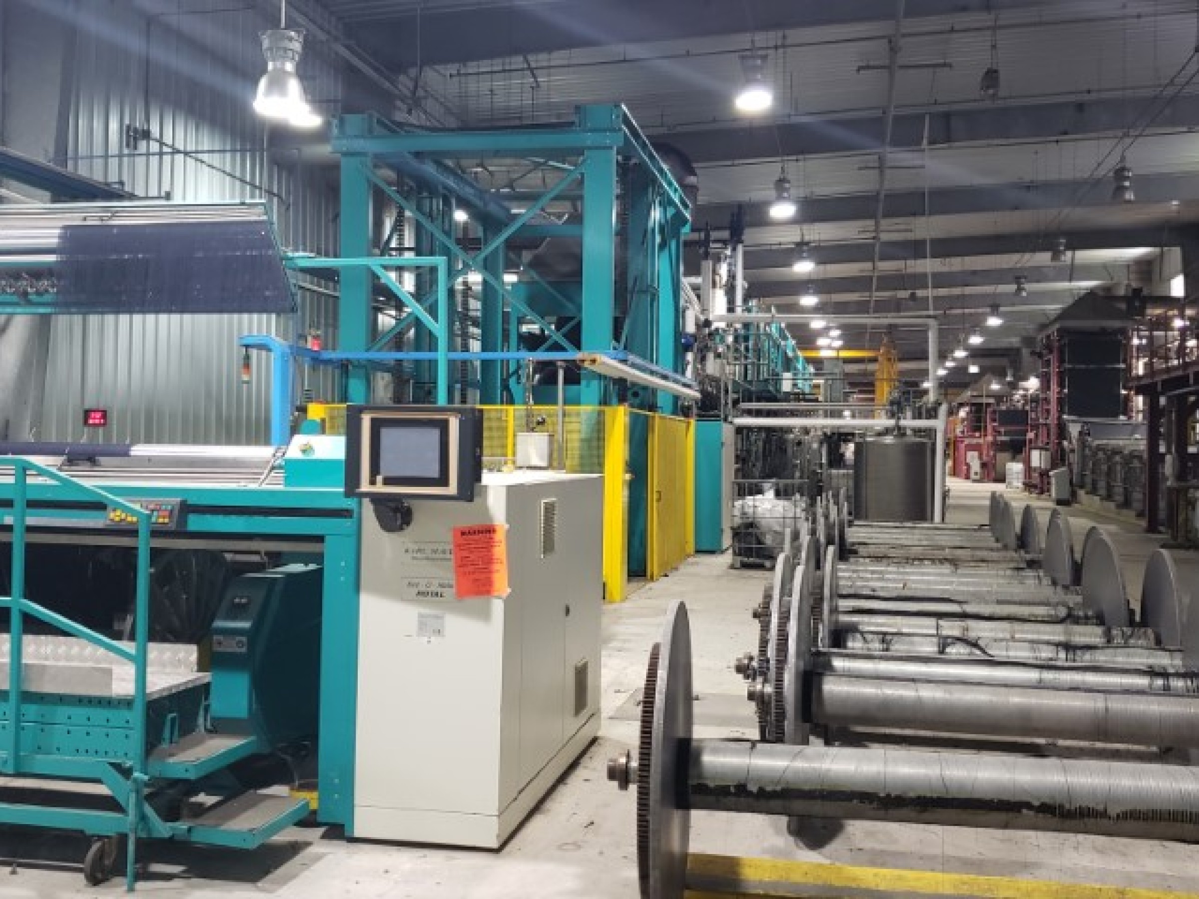 Almost New Karl Mayer Slasher Dye Range with Karl Mayer Direct Warping Machine