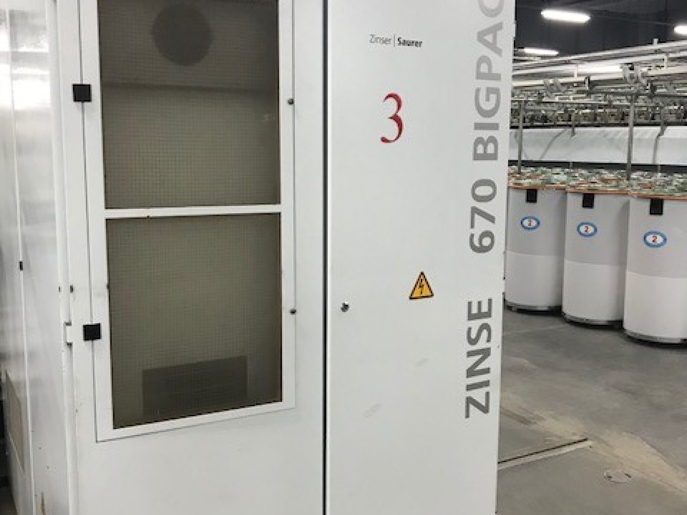 Zinser 670 BIG-PAC Roving Frames