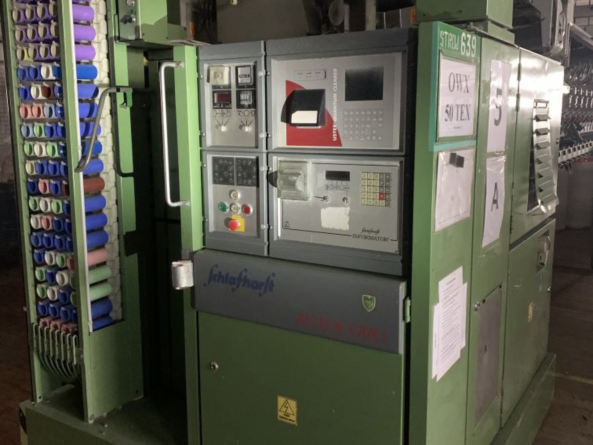 SCHLAFHORST OPEN-END SPINNING PLANT - Proposal No. 6281-OE