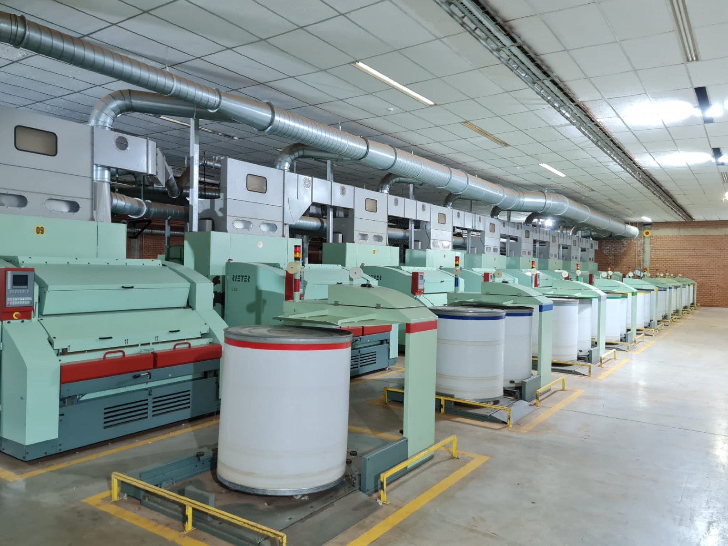 Rieter 26,112-Spindle Ring Spinning Plant