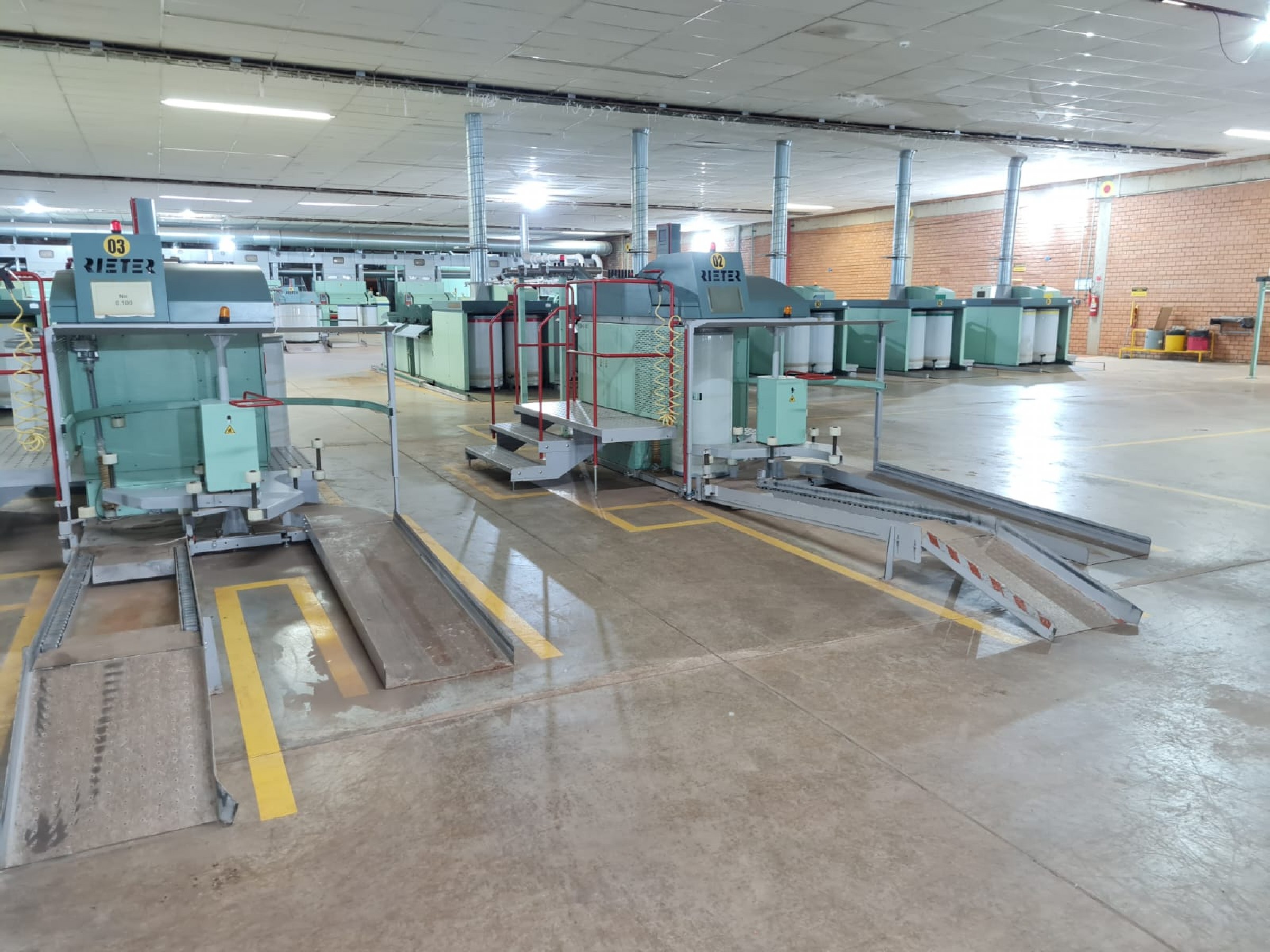 Rieter 26,112-Spindle Ring Spinning Plant