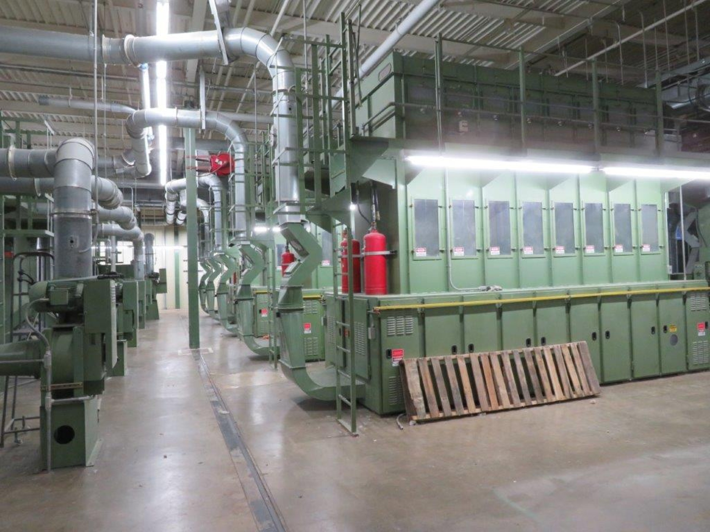 OPEN SPINNING PLANT