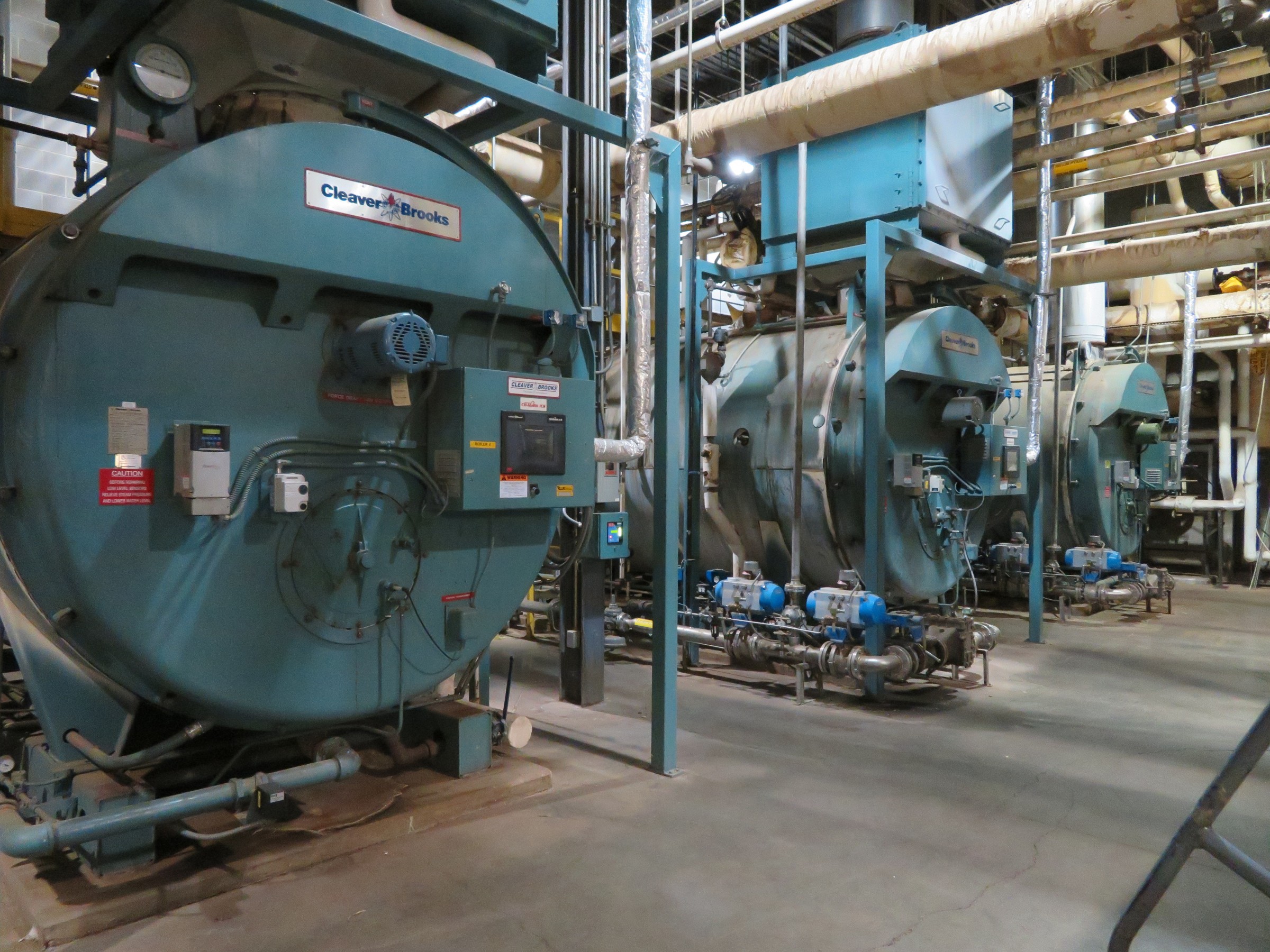 LOT of Cleaver-Brooks Steam Packaged Boilers | Gibbs International