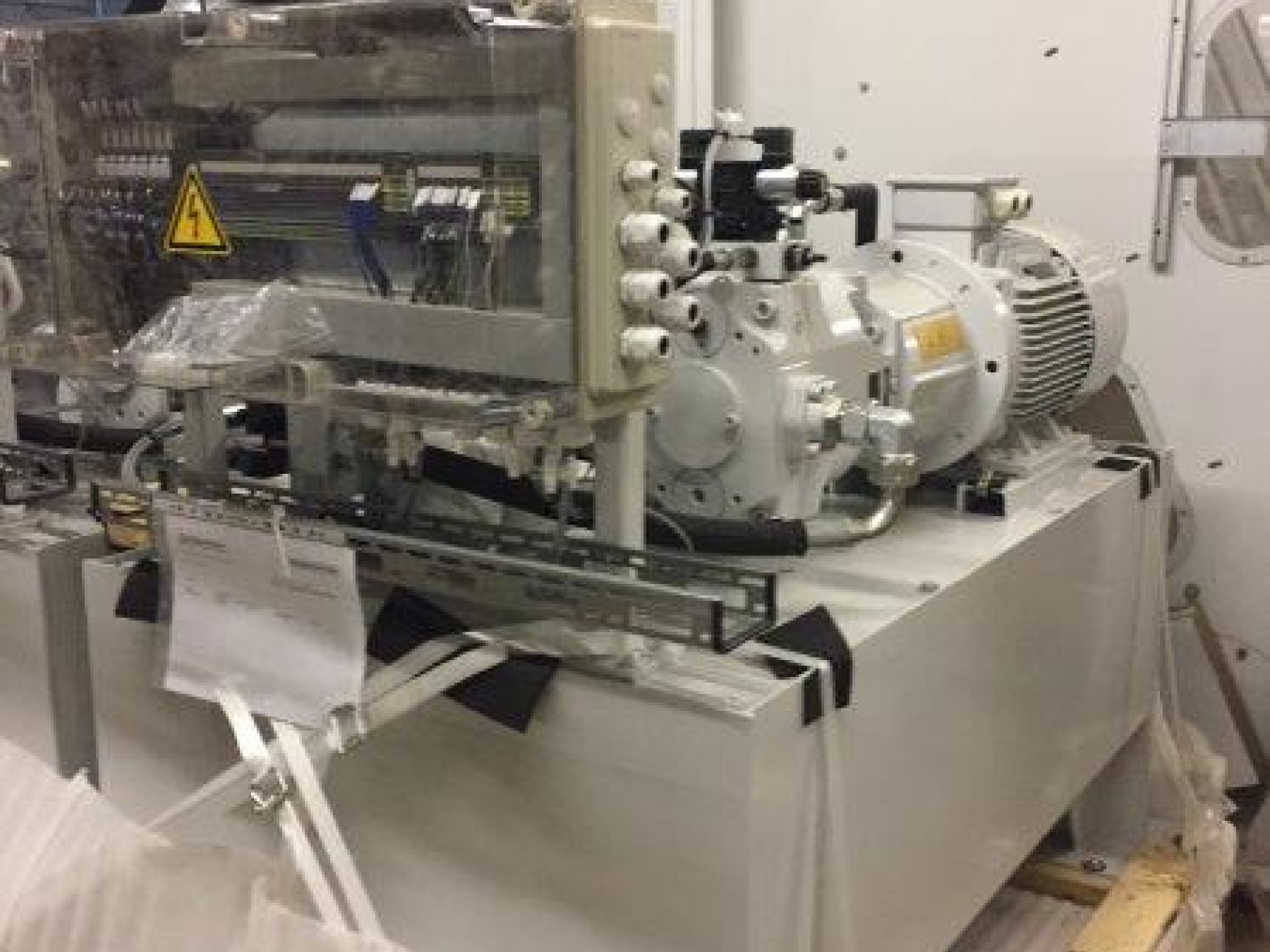 NEW Automatic Fiber Cake Pressing Lines For Fiber Dyeing & Bleach Processing