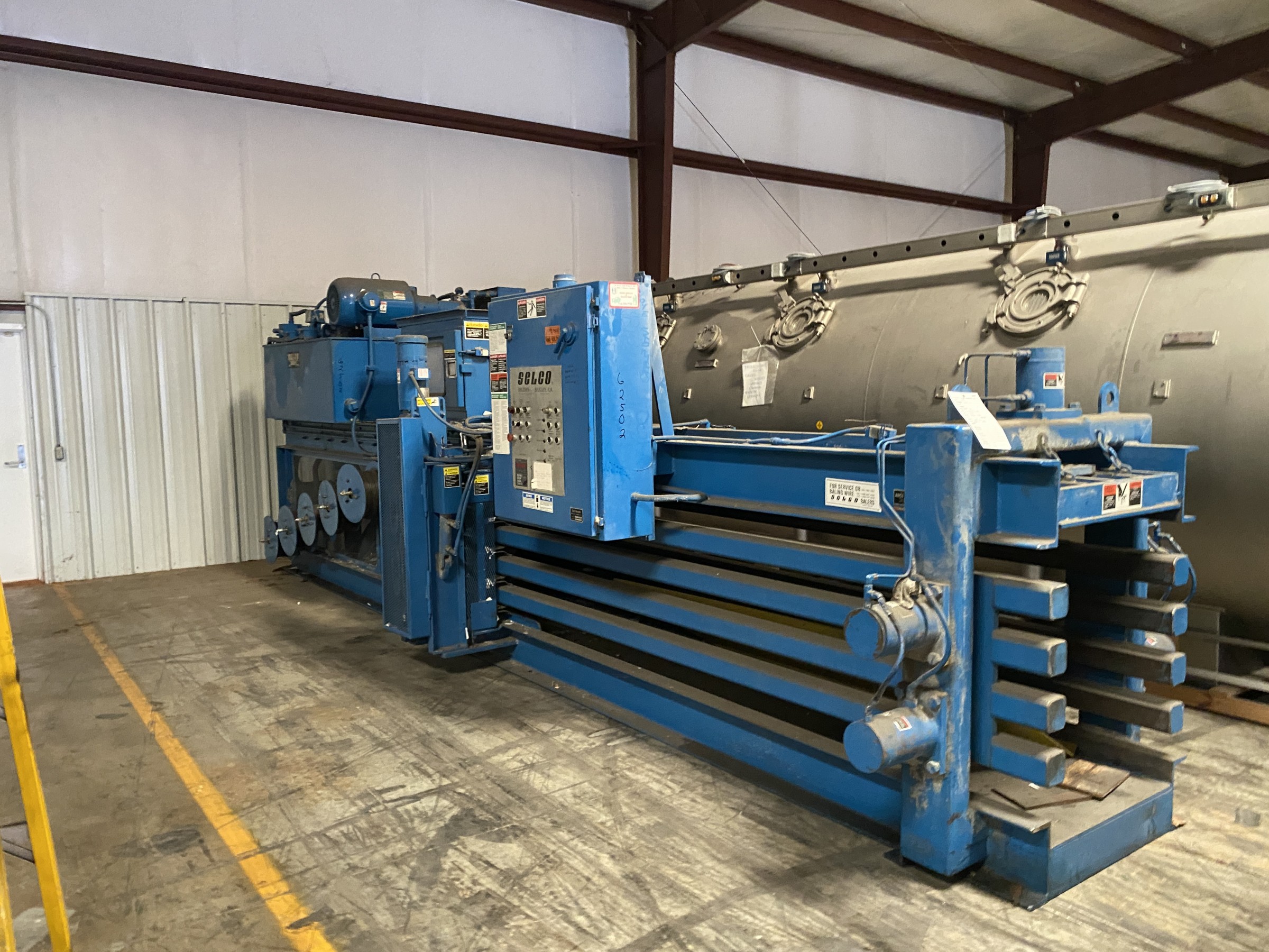 Harris-Selco Horizontal Bale Press