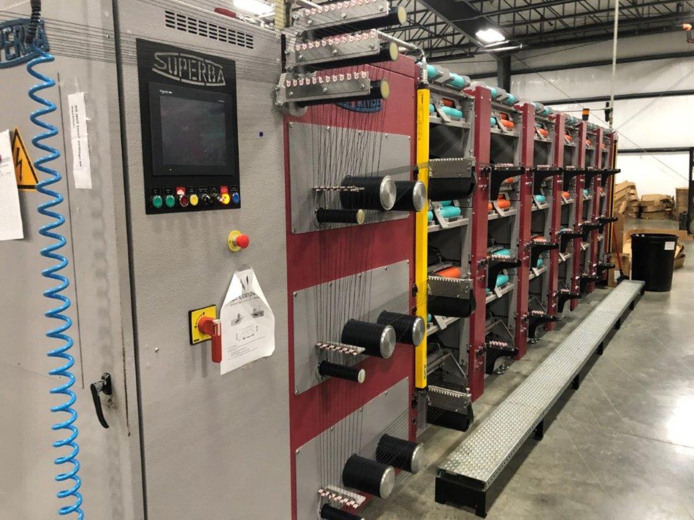 Superba BCF Carpet Take-Up Winder