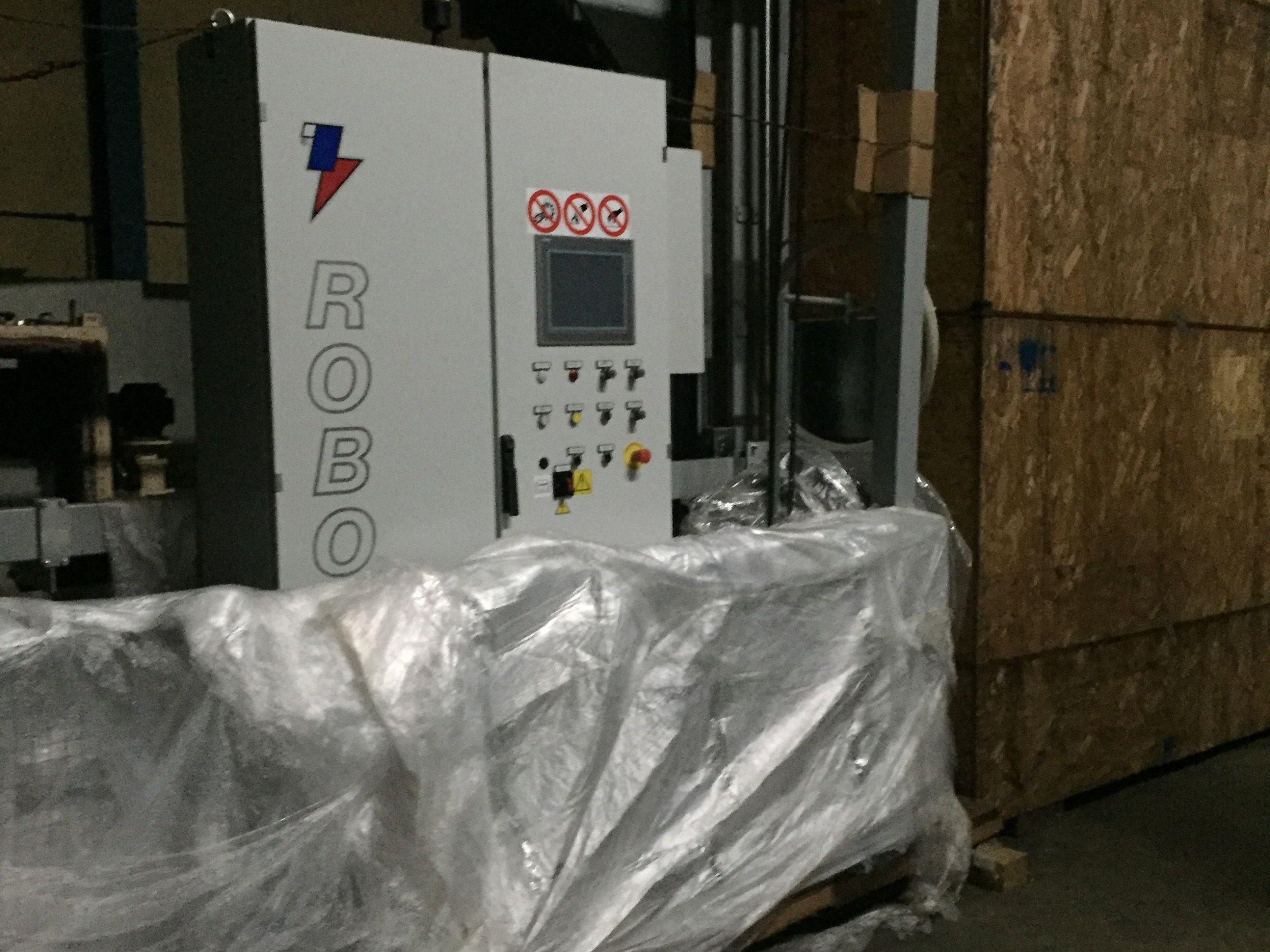 NEW Robopac Roll Wrapper/Stretch Wrapper