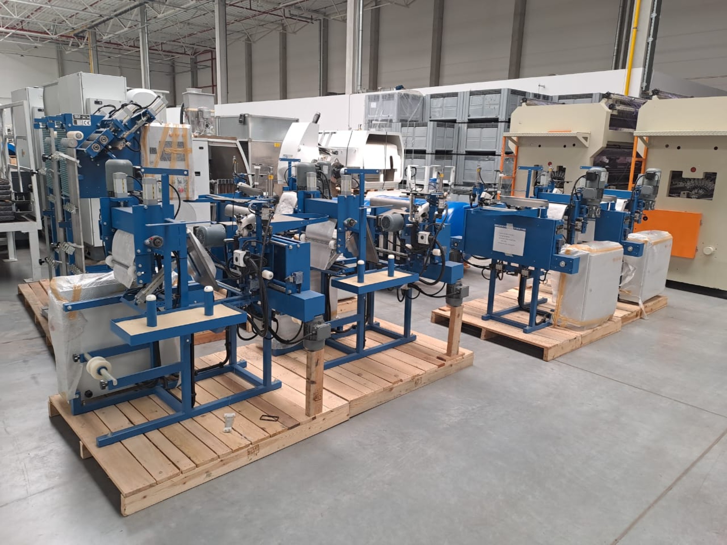 (1) Polytek PP Bag Flexographic Printing & Packing Machinery