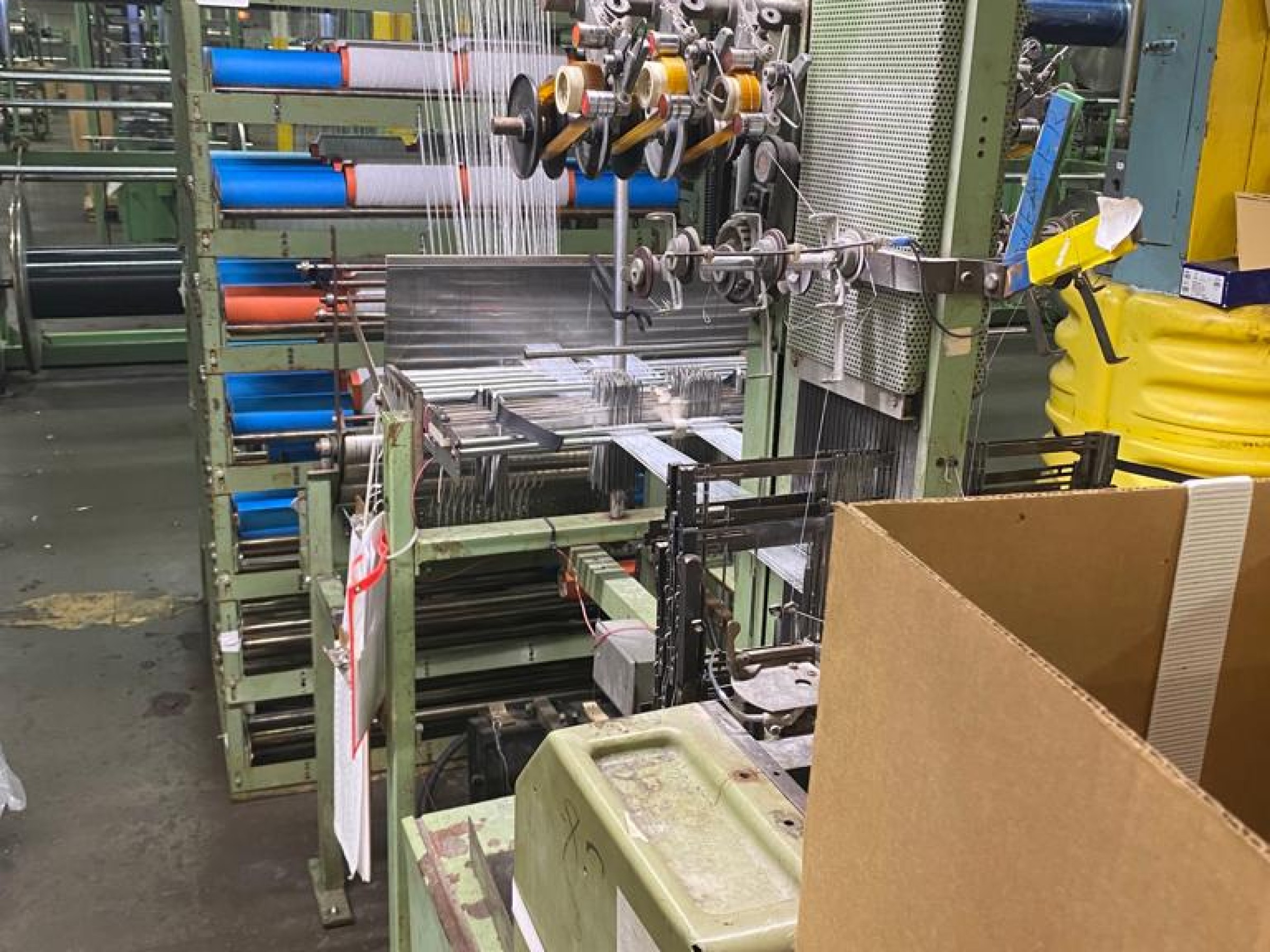 (9) Muller Webbing Looms with Lycra Attachments