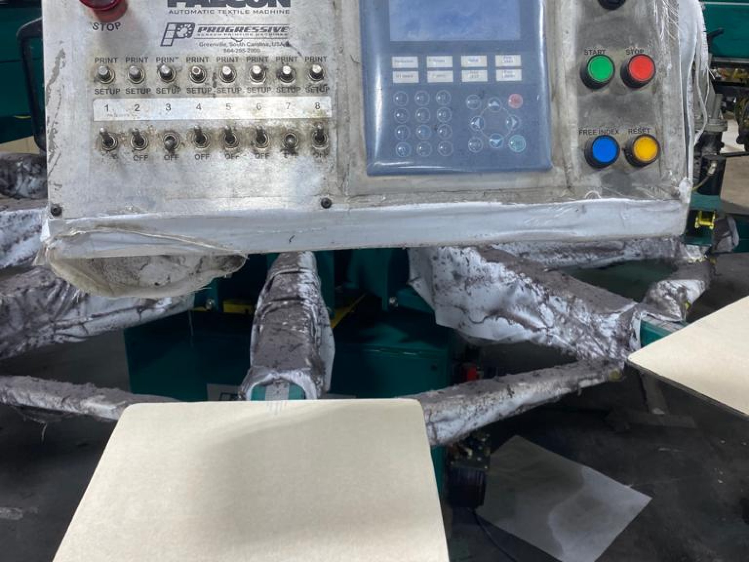 PROGRESSIVE CAROUSEL TEE SHIRT SCREEN PRINTER