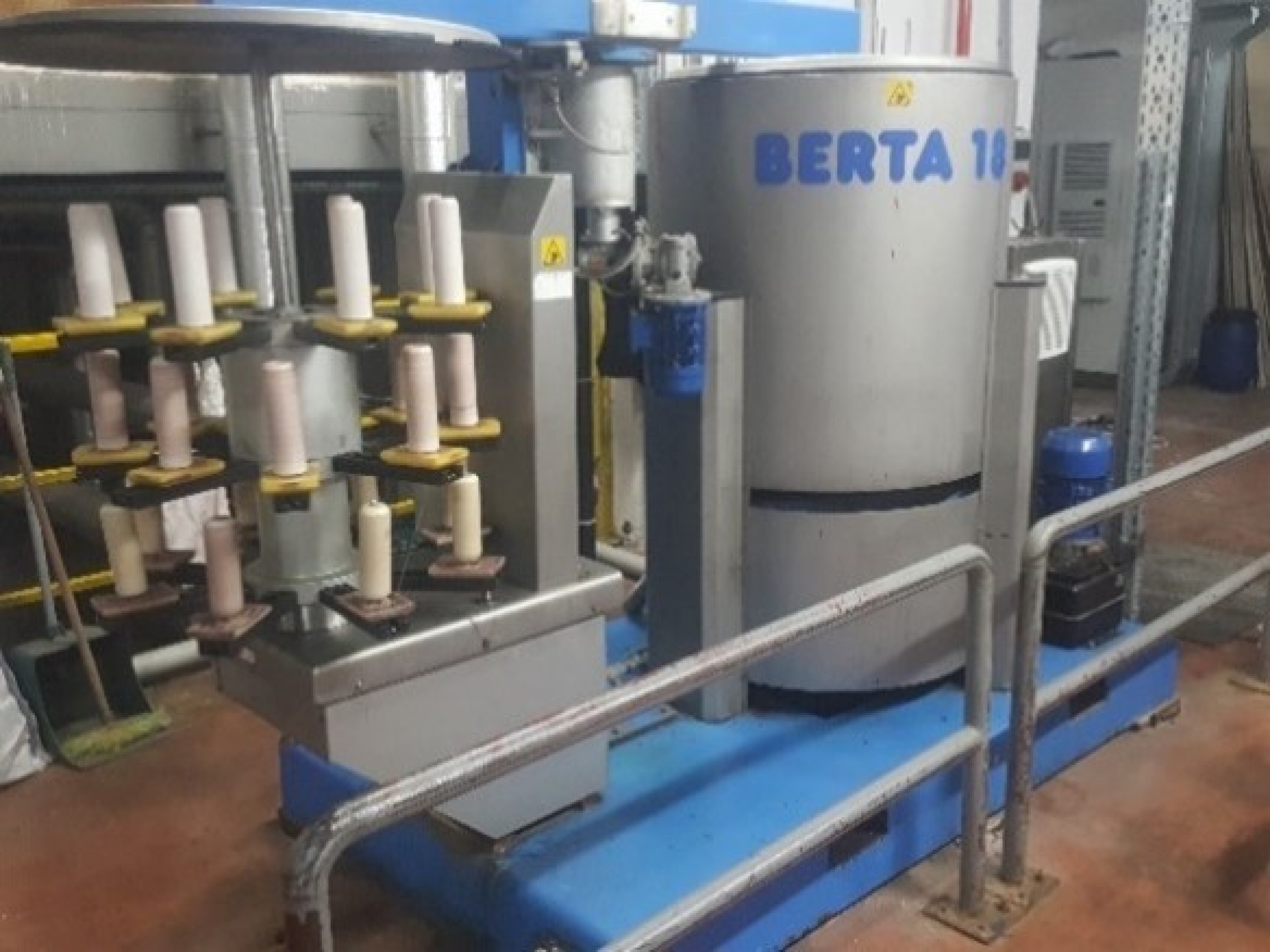 YARN REWINDING, DRYING & DYEING MACHINERY