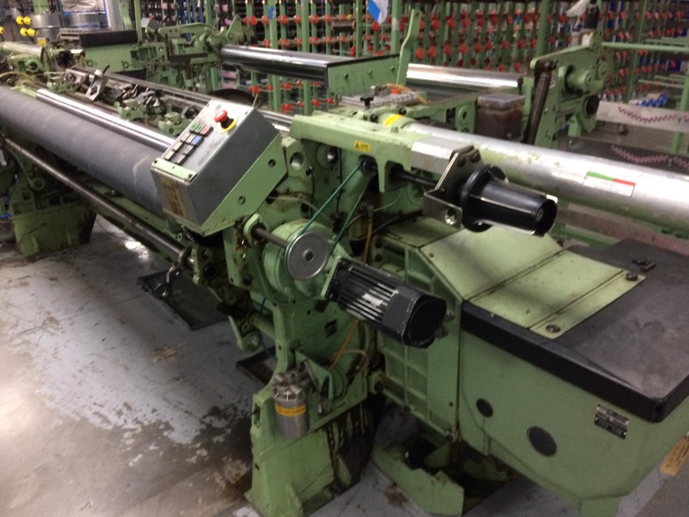 (3) Dornier HTV4/SD Rapier Weaving Looms For Technical Fabrics