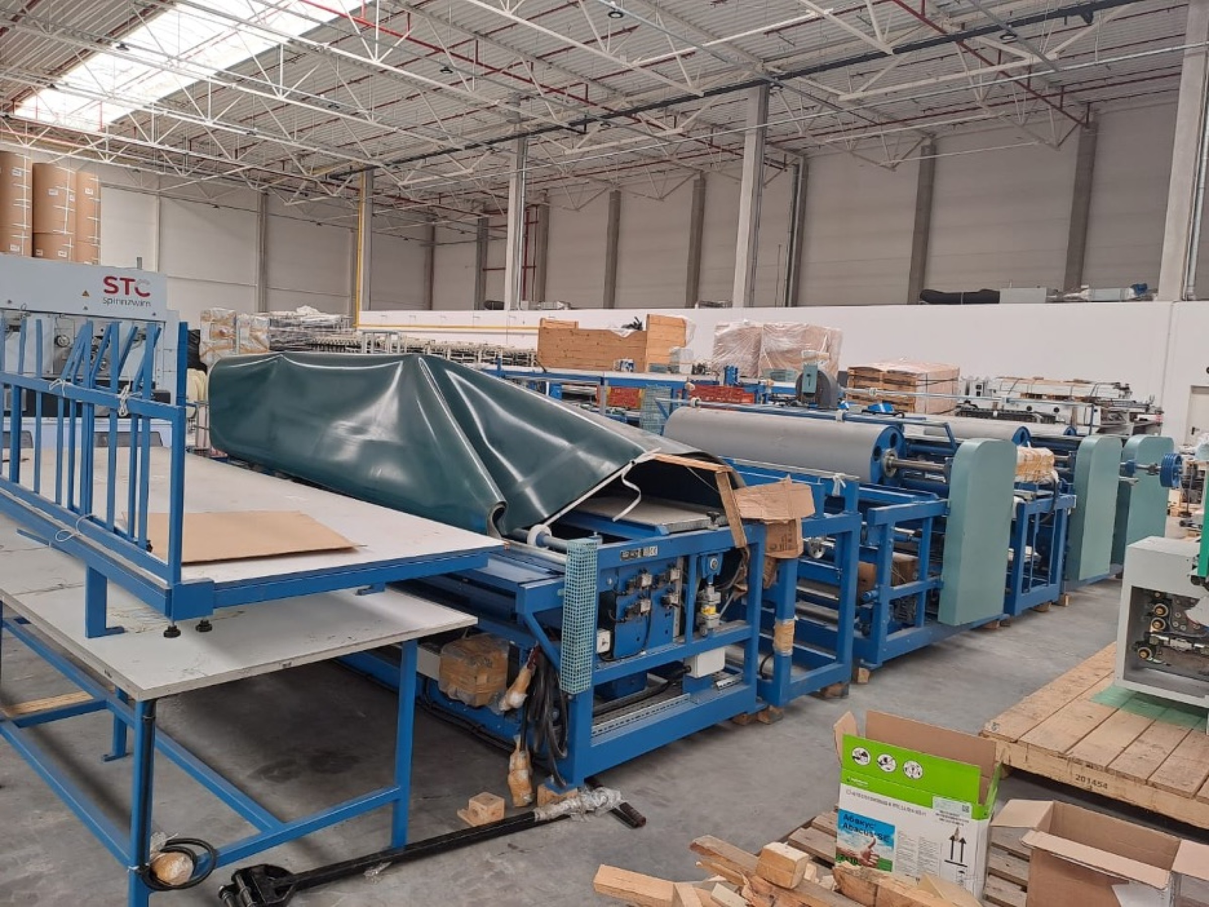 (1) Polytek PP Bag Flexographic Printing & Packing Machinery