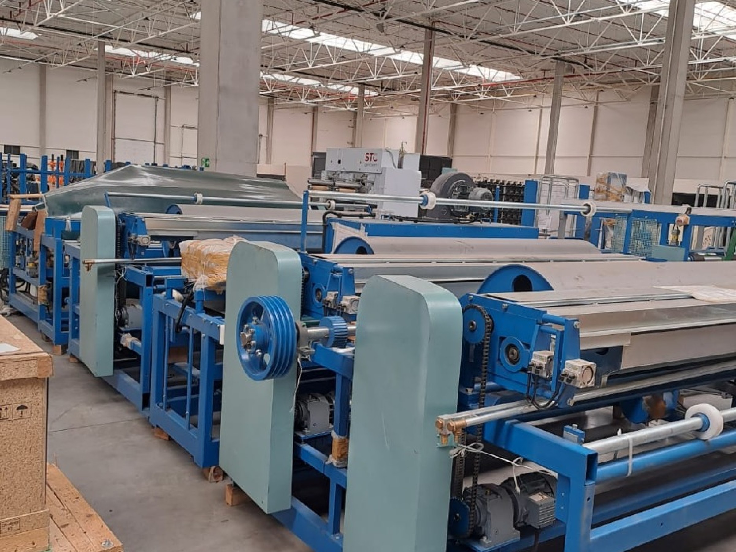 (1) Polytek PP Bag Flexographic Printing & Packing Machinery