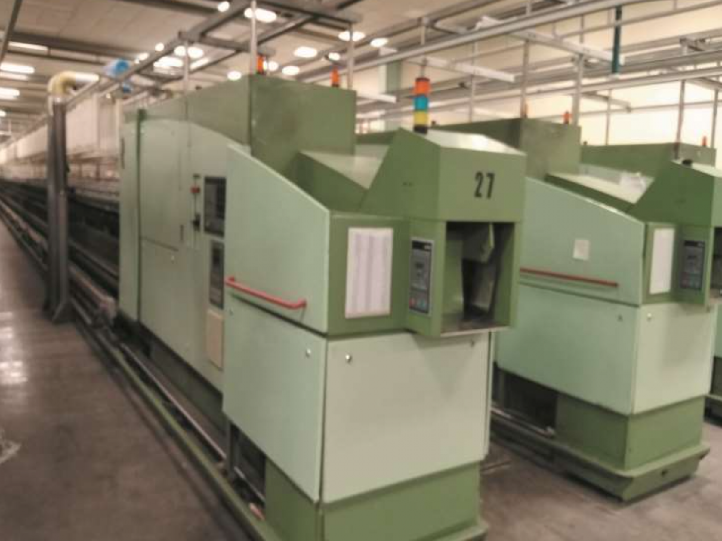 Complete Rieter G33 and K44 Spinning Plant