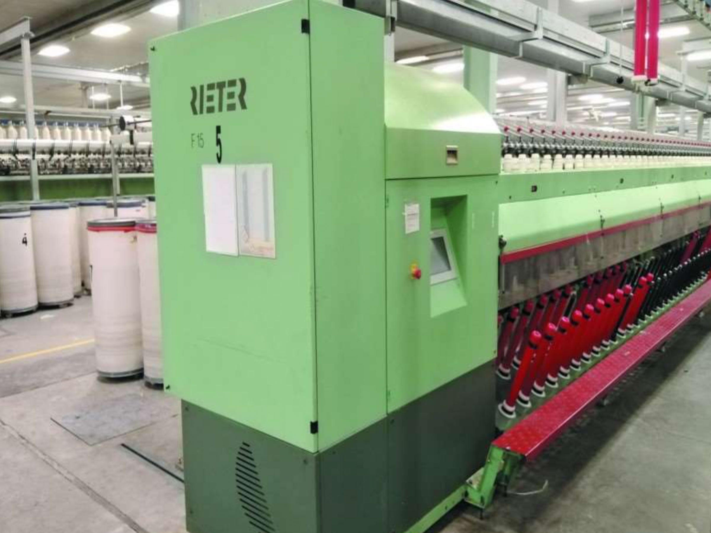 Complete Rieter G33 and K44 Spinning Plant