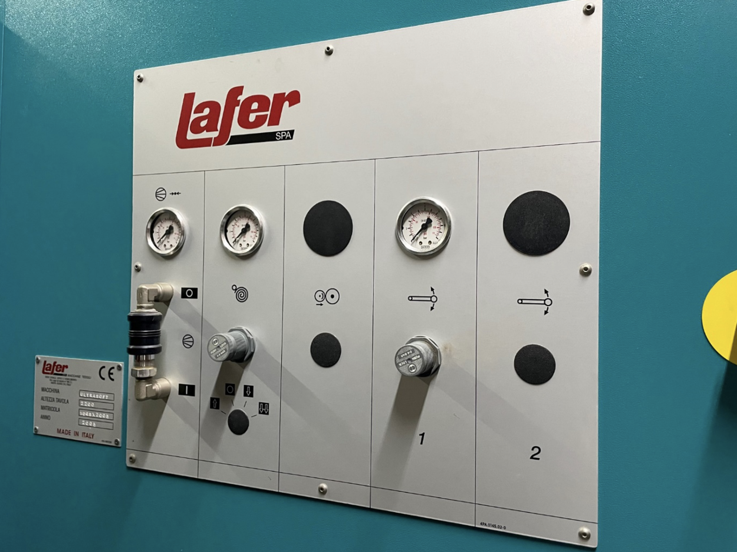 (1) Lafer Ultra-Soft Sueding Machine