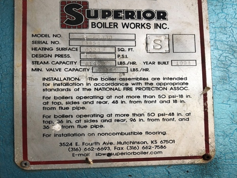 Superior Steam Boiler
