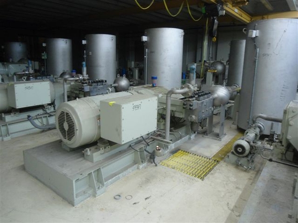 Used Uraca Pumps and Siemens Motors